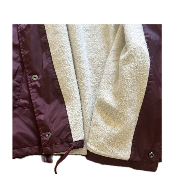 Vans Mens Maroon Hooded Skater Jacket - Picture 4 of 6